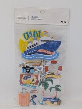 Recollections Cruise Stickers Scrapbooking